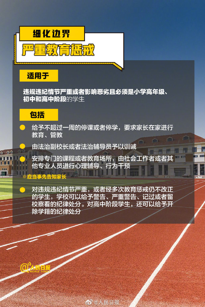教育惩戒新规3月1日起实施