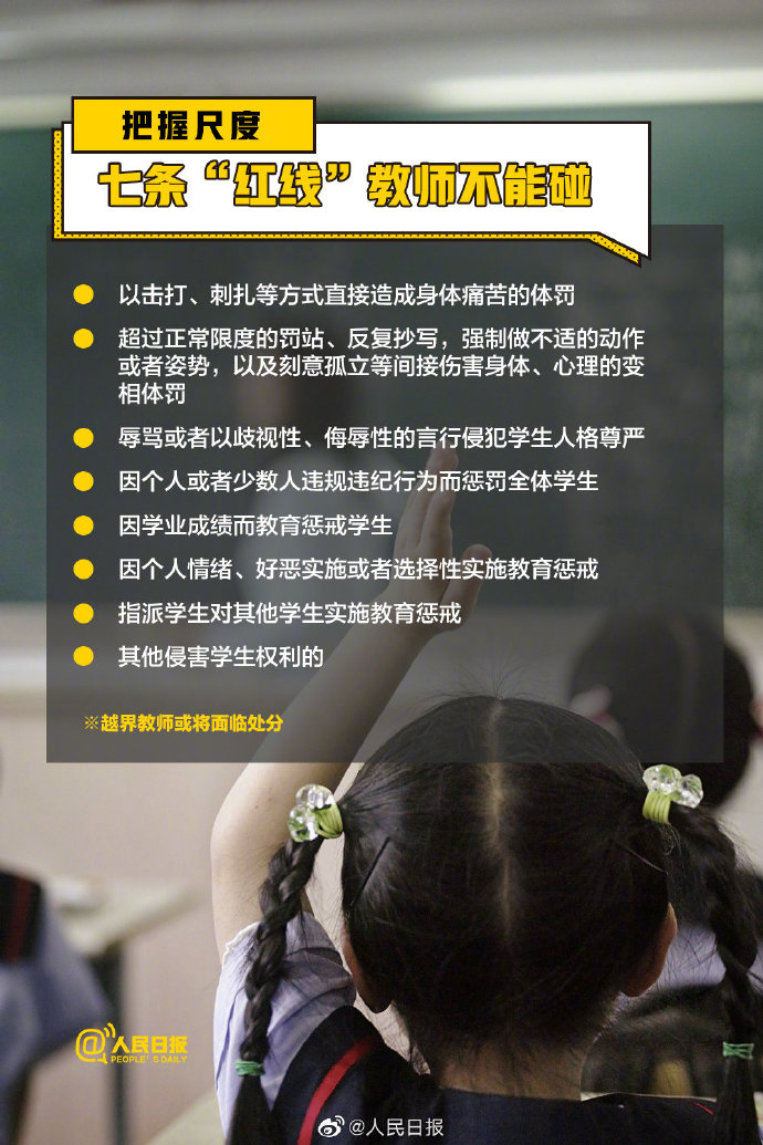 教育惩戒新规3月1日起实施